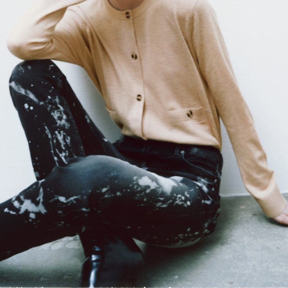 Zara The Bleached Jeans
